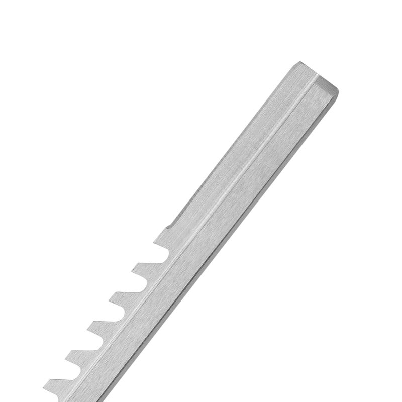 ICZW Keyway Broach Metric Size High Speed Steel Keyway with Shim Cutting Tool B Push-Type (B1-5) - Image 2